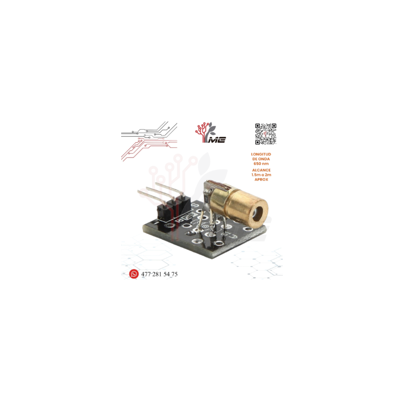 KY-008 MÓDULO SENSOR LASER
