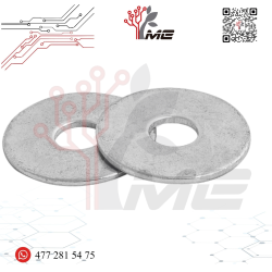 ARANDELA DE ACERO GALVANIZADO 1/4