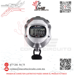 CRONOMETRO Y TEMPORIZDOR 1/100 SEGUNDOS- RE-S018