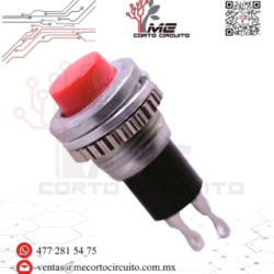 SWITCH PUSH NA ROJO 3A 125V