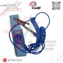 PULSERA ANTIESTATICA COLOR AZUL