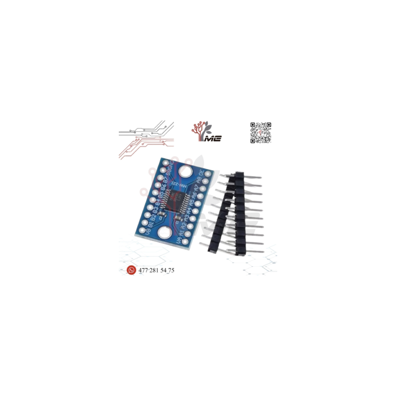 DRIVER TXS0108E BIDIRECCIONAL 3-5 V