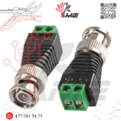 ADAPTADOR BNC MACHO C/TERMINAL ATORNILLABLE