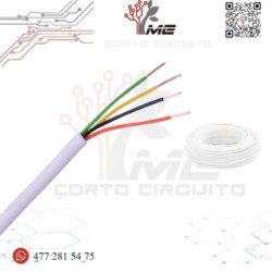 CABLE 4 HILOS CAL.22