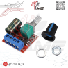 CONTROLADOR DE VELOCIDAD AJUSTABLE DC5-35V 5A