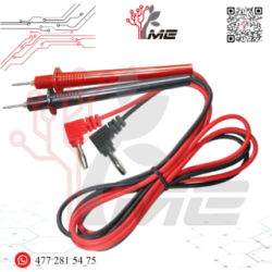 PUNTAS PARA MULTIMETRO TIPO ALFILER