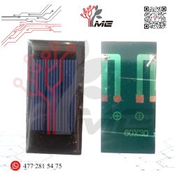 CELDA SOLAR 1.5V 100MA 6*3 CM