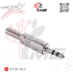 PLUG 3.5 MM STEREO METALICO