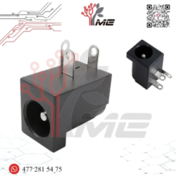 JACK PARA CHASIS 2.1 * 5.5  MM 3 PINES