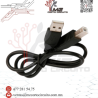 CABLE USB 2.0 USB TIPO B 1.8 M