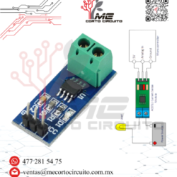 SENSOR DE CORRIENTE ACS712 20A