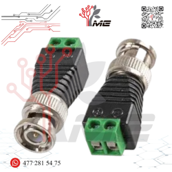 ADAPTADOR BNC MACHO C/TERMINAL ATORNILLABLE