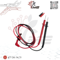 PUNTAS PARA MULTIMETRO FORRADA TIPO ALFILER