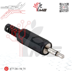 PLUG 3.5 MM MONO CON RESORTE