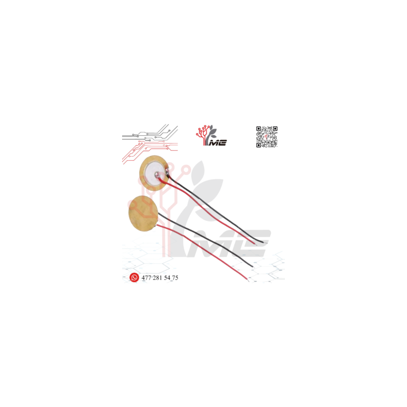 TRANSDUCTOR PIEZO ELECTRICO
