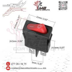 SWITCH 2 PINES 1P-1T 10A 125V