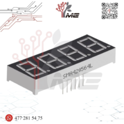 DISPLAY 4 DIGITOS 7 SEGMENTOS
