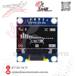 PANTALLA OLED I2C 1.3 IN 4 PINES 128X64