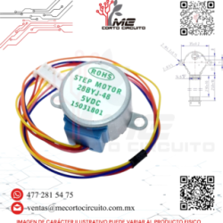 MOTOR PASO A PASO 28BYJ-48