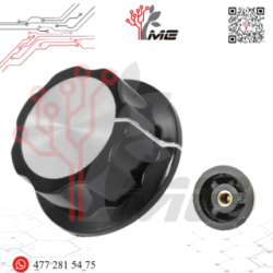 PERILLA PARA POTENCIÓMETRO 2.4 CM