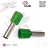 TERMINAL FERRUL C/AISLANTE 6 MM VERDE