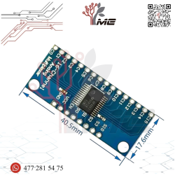 MÓDULO MULTIPLEXOR ANALOGICO CD74HC4067