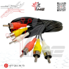 CABLE PARA AUDIO Y VIDEO RCA