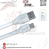 CABLE TIPO V8 1M 2.1A CARGA RAPIDA