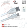 CABLE TIPO V8 1M 2.1A CARGA RAPIDA