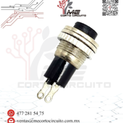 SWITCH PUSH NA NEGRO 3A 125V