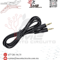CABLE PARA AUDIO PLUG 3.5 MM 1.8