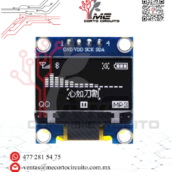 PANTALLA OLED I2C 1.3 IN 4 PINES 128X64