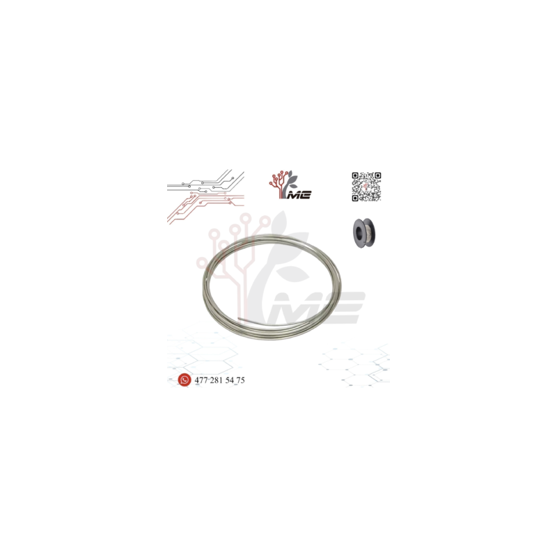 1 METRO DE ALAMBRE DE NICROM CAL.22 AWG