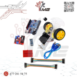 KIT DE CARRO ROBOT 2 LLANTAS CON BLUETOOTH