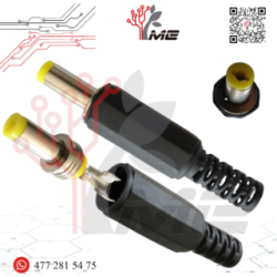 PLUG 1.7mm INVERTIDO CON RESORTE