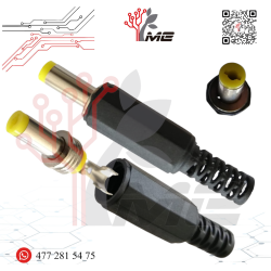 PLUG 1.7mm INVERTIDO CON RESORTE