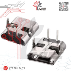 JACK MICRO USB 2 PINES EN L