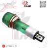 LAMPARA PILOTO LUZ LED VERDE 110V